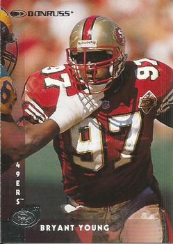 Bryant Young San Francisco 49ers 1997 Donruss NFL #190